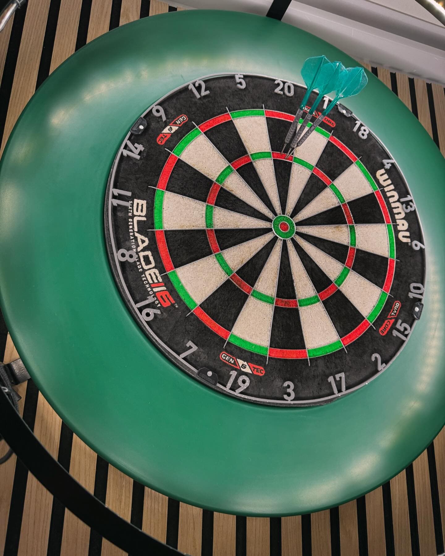 Schöner neuer Catchring in grün!
Danke #dartshopper