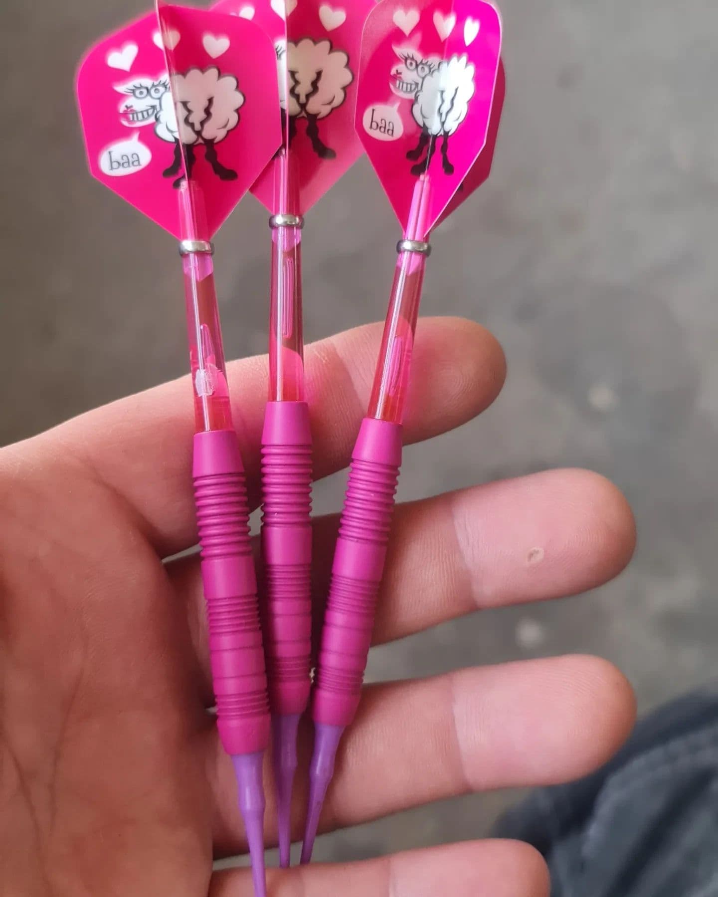 Pink power 😁🤘
#dartshopper