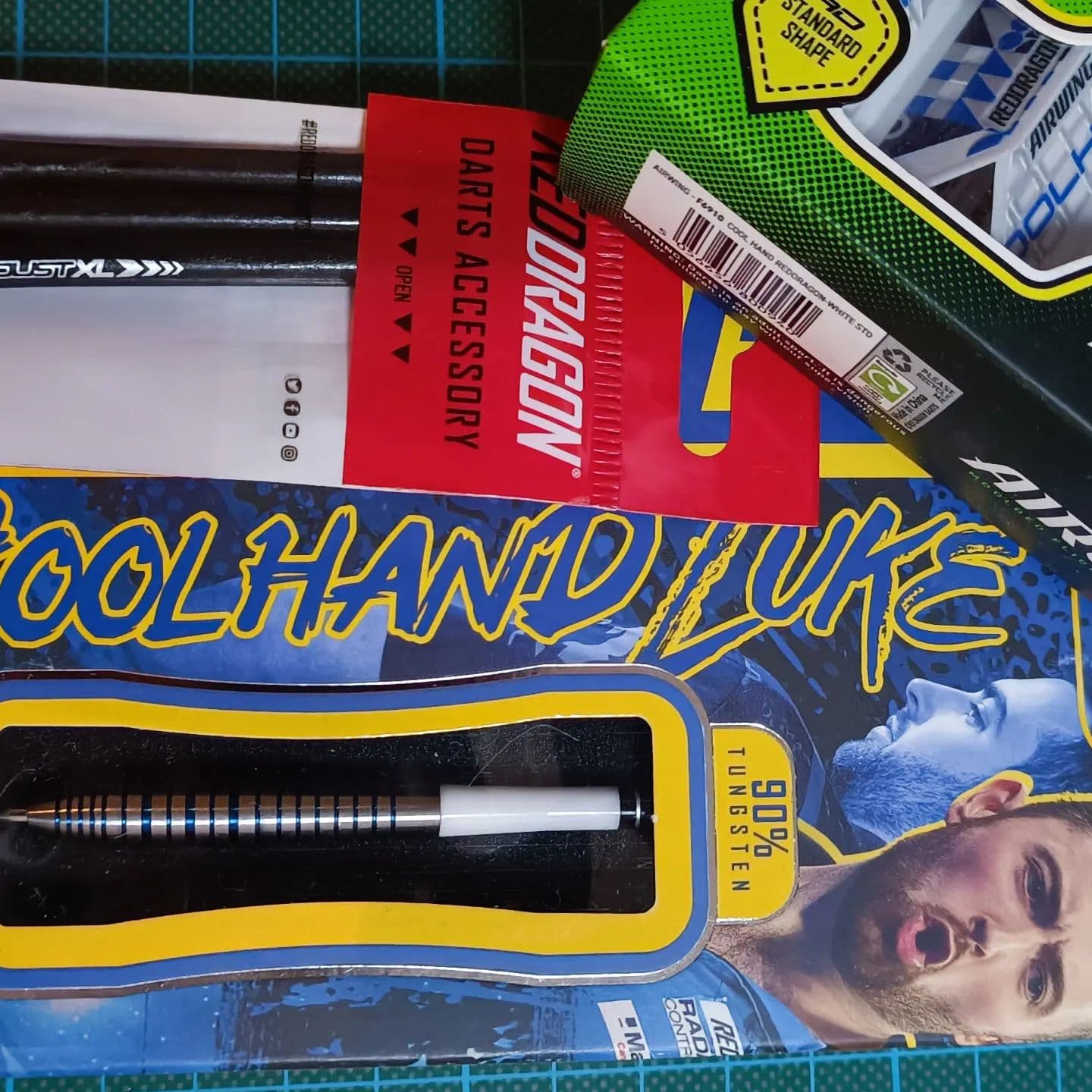Time to step up my game. 
#darts #darts🎯 #reddragondarts #lukehumphries