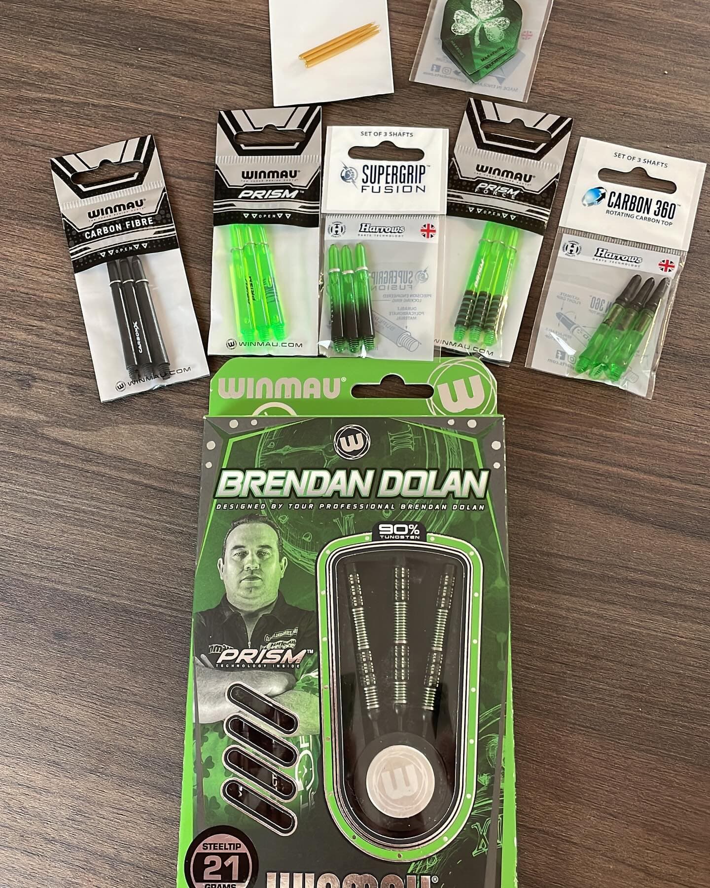 New Darts vom „Historymaker“ Brendan Dolan🎯

Diesmal alles schön in hopeful Green gehalten🍀

Danke dartshopper dartshopper.de 

#brendandolan #winmau #newdarts #northireland #darts🎯 #dartscommunity #dartsofinstagram #dartshopper #kleeblatt #celtics #irland #dartsdeutschland #harrows